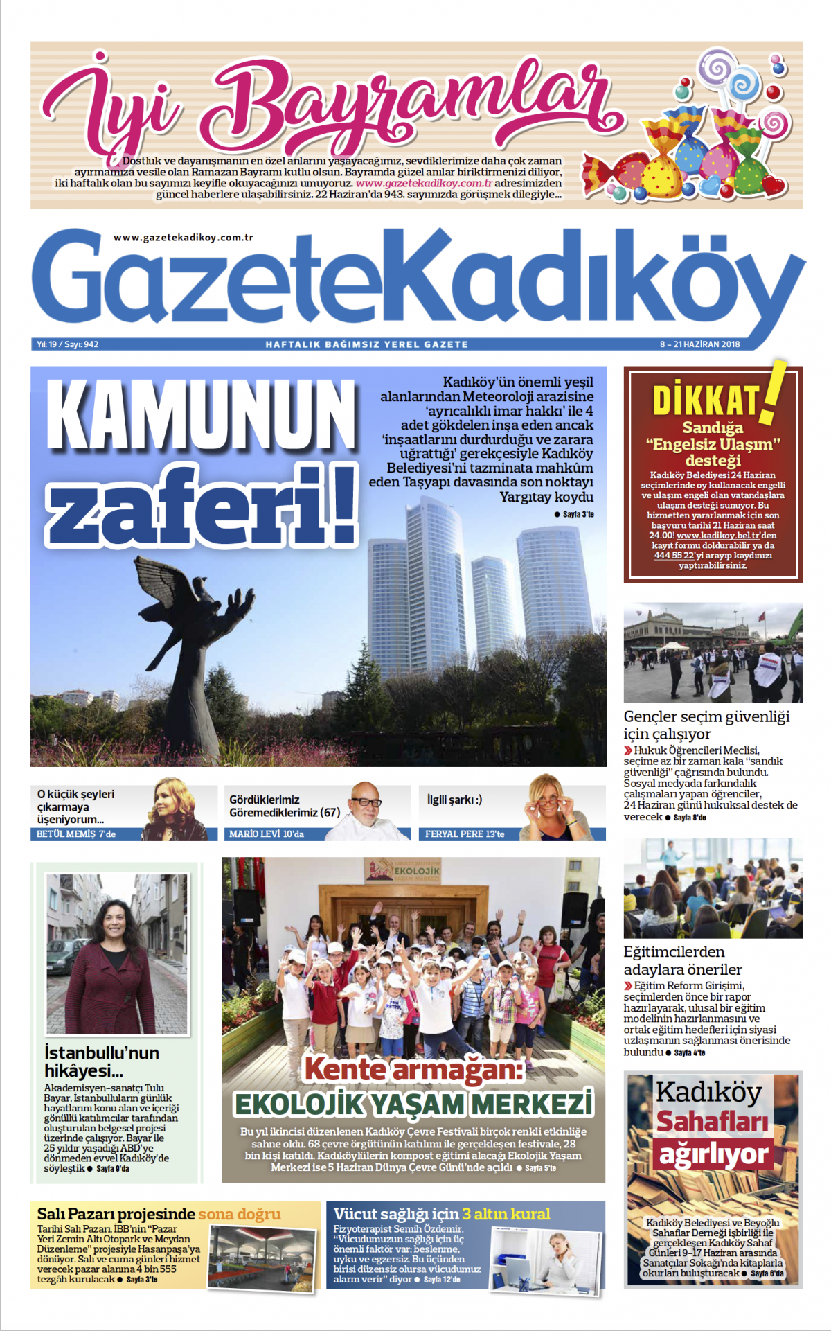 Gazete Kadıköy - 942. SAYI